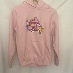 Flim Flam vintage  Graphic Pink Kids Hoodie